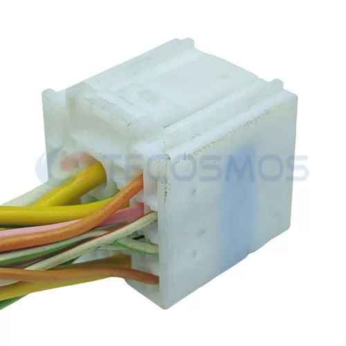 Automotive Airbag Total Plug Harness Connector Plug Copper Nylon/ABS IP66 Rated 21 Pin Female Waterproof Shell for CAR - image 5