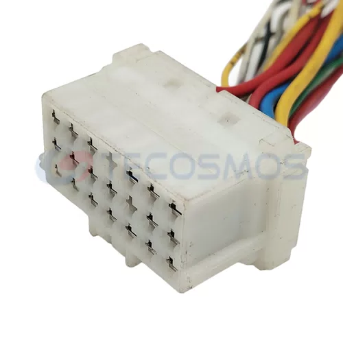 Automotive Wiring Harness Connector Plug Waterproof Shell Suitable for Car 21 Pin Female CT21-0016M - image 4