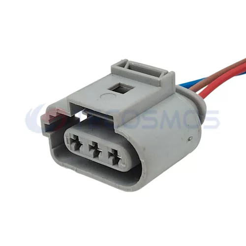 Automotive Crankshaft Sensor Fog Light Waterproof Automotive Electronic Connector Suitable for VW 3-pin Female CT3-0008M - image 3
