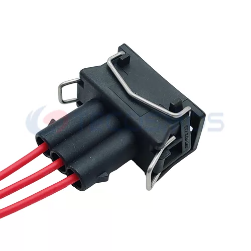 Auto Parts Cable Harness Automotive Enclosure Wire Socket Connector for Audi Volkswagen 3-pin Female CT3-0024M-9 - image 2