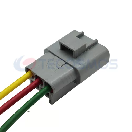 Auto Parts Cable Harness Automotive Enclosure Wire Socket Connector for Audi Volkswagen 3-pin Male CT3-0026G - image 2