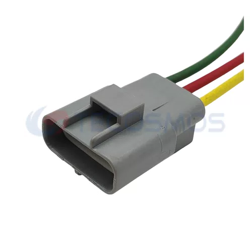 Auto Parts Cable Harness Automotive Enclosure Wire Socket Connector for Audi Volkswagen 3-pin Male CT3-0026G - image 5