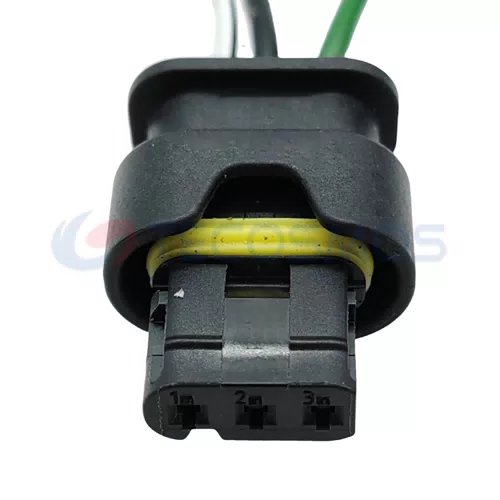 Auto Part Reverse radar Detector Connector Socket Suitable for VW 3-pin Female CT3-0037M-4 - image 2