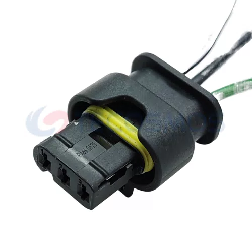 Auto Part Reverse radar Detector Connector Socket Suitable for VW 3-pin Female CT3-0037M-4 - image 5