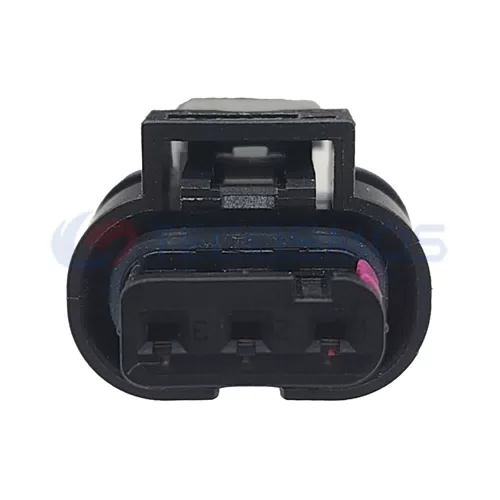 Car Reverse Radar Detector Plug Harness Connector Copper Contact ABS/Nylon IP66 Waterproof for Volkswagen 3-pin Female CT3-0037M