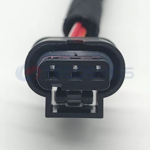 Car Reverse Radar Detector Plug Harness Connector Copper Contact ABS/Nylon IP66 Waterproof for Volkswagen 3-pin... - image 2