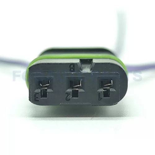 CT3-0044M Connector Wire 3pin Female for BMW Crankshaft Position Sensor Plug 7507525-04 - image 3