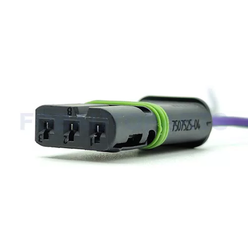 CT3-0044M Connector Wire 3pin Female for BMW Crankshaft Position Sensor Plug 7507525-04 - image 4