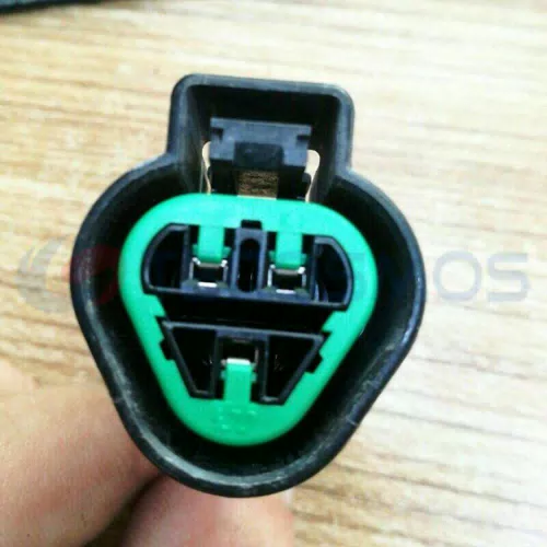 Car Connector For Kia crankshaft fog lamp plug with 3 pins CT3-0078M