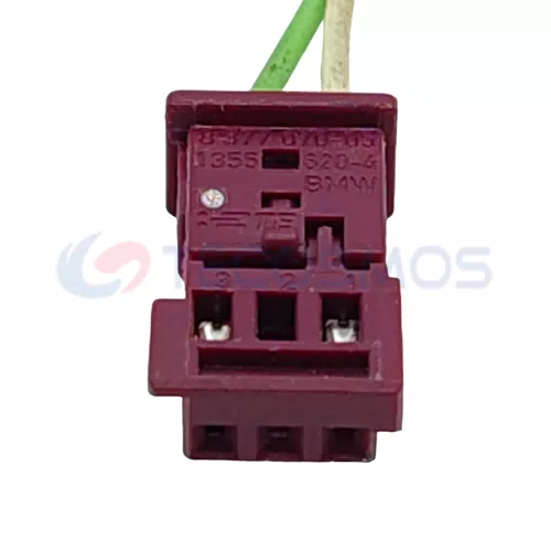 Auto Parts Cable Harness Automotive Electrical Enclosure Wire Connector Plug for BMW 3-pin Female Plug CT3-0091M-4 - image 4