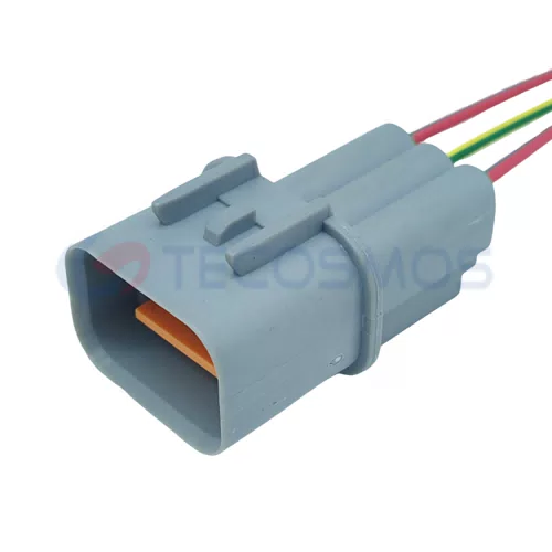 Auto Part Automotive Wire Harness Connector Automotive Headlight Oxygen Sensor Plug Suitable for Modern 3-Pin Male... - image 3