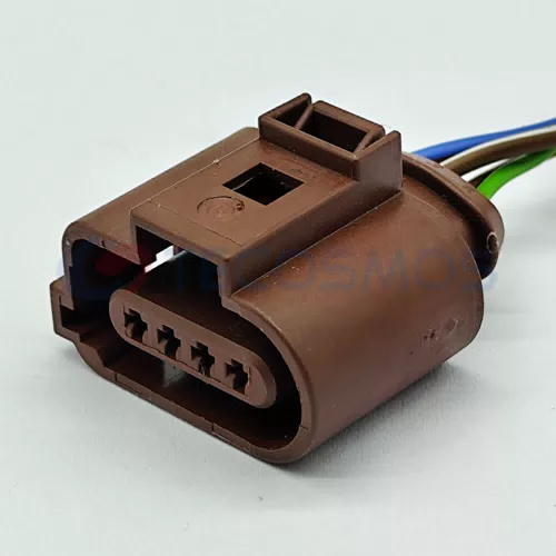 Automotive Intake Front Oxygen Sensor Plug Harness Connector Waterproof Shell for VW 4-pin Female CT4-0008M - image 4