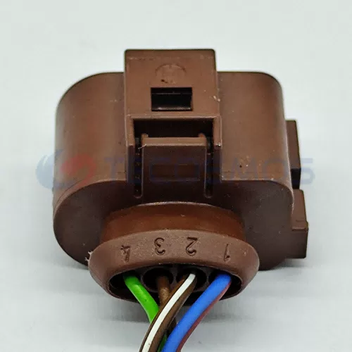 Automotive Intake Front Oxygen Sensor Plug Harness Connector Waterproof Shell for VW 4-pin Female CT4-0008M - image 6