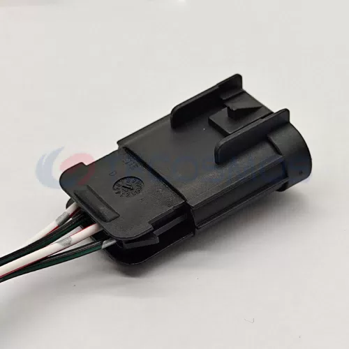 Automotive Ignition Coil Plug Harness Connector Waterproof Shell for Cadillac 4-pin Male CT4-0029G - image 5