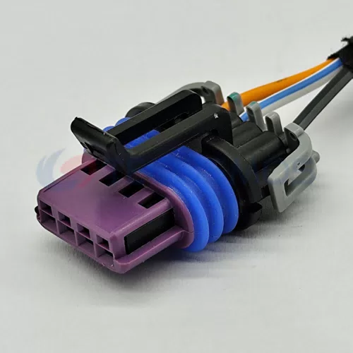 Automotive air Conditioning Pressure Switch Spark Plug Coil Plug Harness Connector for Buick 4-pin Female CT4-0033M-1 - image 4
