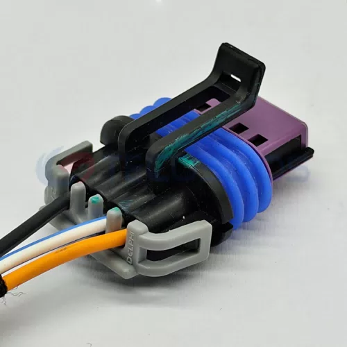 Automotive air Conditioning Pressure Switch Spark Plug Coil Plug Harness Connector for Buick 4-pin Female CT4-0033M-1 - image 5