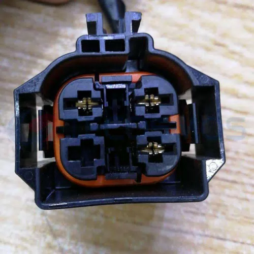 Car Connector For Mingjue 6 electronic fan plug with 3 wires and 4 pins CT4-0053M-3