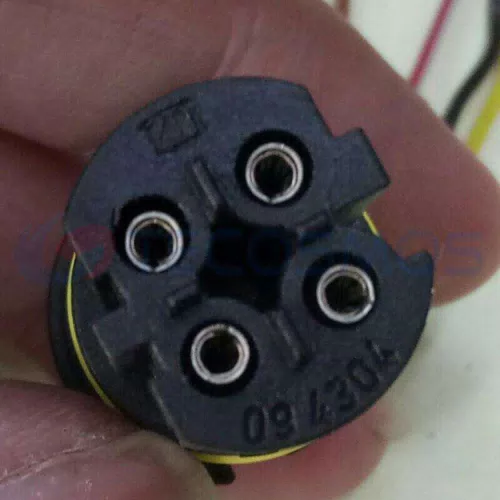 Copper Car Connector for Oxygen Sensor Plug with 4 Pins IP66 Rated Nylon ABS Housing Adapter Type CT4-0061M-1