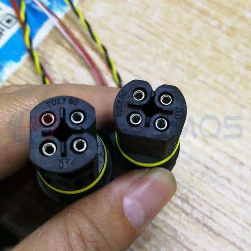 Copper Car Connector for Oxygen Sensor Plug with 4 Pins IP66 Rated Nylon ABS Housing Adapter Type CT4-0061M-1 - image 3