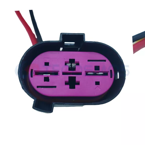 Automotive Fan Plug, Wiring Harness, Sensor Connector Socket, Waterproof Shell Suitable for VW 4pin Female CT4-0079M-1