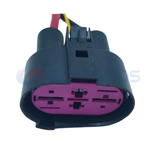 Automotive Fan Plug, Wiring Harness, Sensor Connector Socket, Waterproof Shell Suitable for VW 4pin Female CT4-0079M-1 - image 2