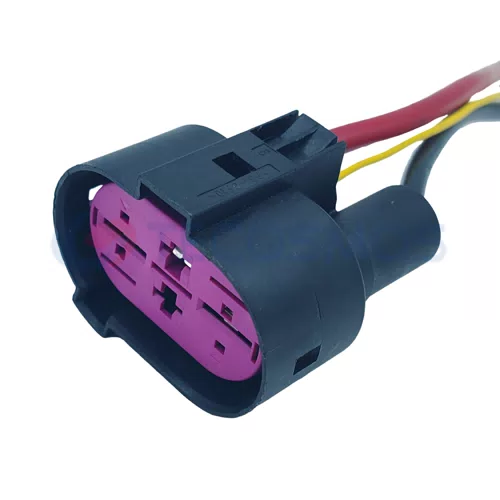 Automotive Fan Plug, Wiring Harness, Sensor Connector Socket, Waterproof Shell Suitable for VW 4pin Female CT4-0079M-1 - image 3