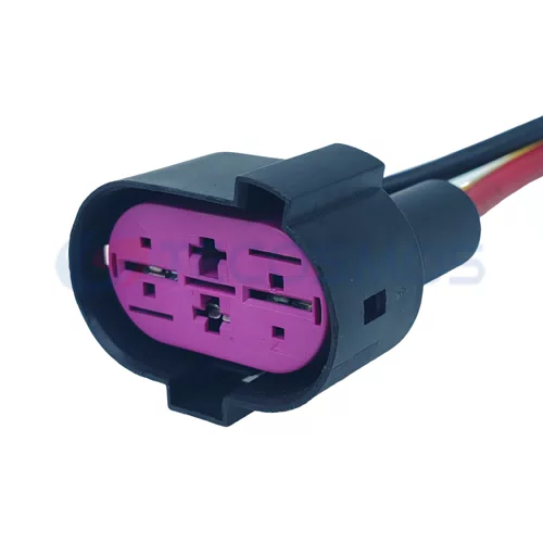 Automotive Fan Plug, Wiring Harness, Sensor Connector Socket, Waterproof Shell Suitable for VW 4pin Female CT4-0079M-1 - image 4