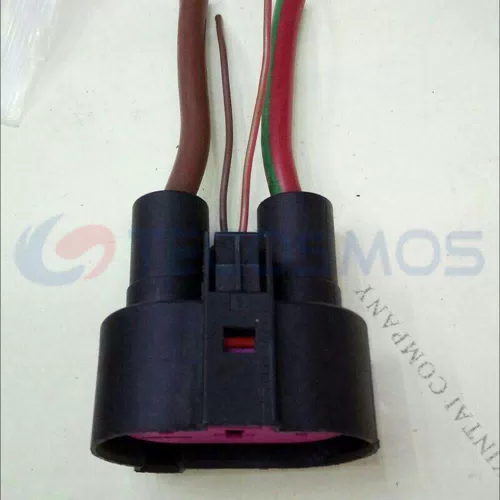 Car Connector For Volkswagen For Buick electronic fan plug 1J0906234 4pin CT4-0079M - image 2