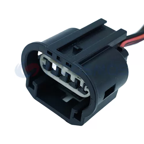 Automotive Ignition Coil Plug, Wiring Harness Connector Plug, Waterproof Shell for Cadillac 4pin Female CT4-0136M - image 4