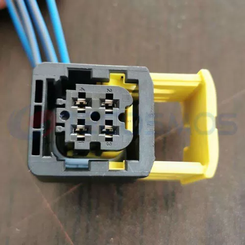 Car Connector For Black plug with 4 pins CT4-0171M