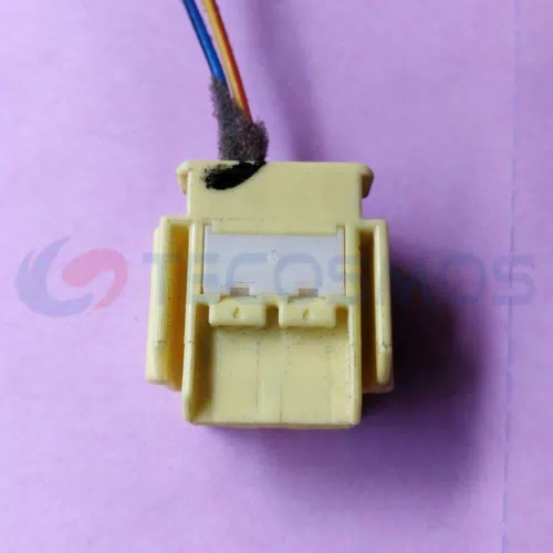 Copper Car Connector for Steering Wheel Sensor Hairspring with 4 Pins IP66 Rated Nylon ABS Housing Model CT4-0221M - image 2