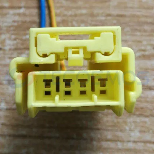 Copper Car Connector for Steering Wheel Sensor Hairspring with 4 Pins IP66 Rated Nylon ABS Housing Model CT4-0221M - image 4