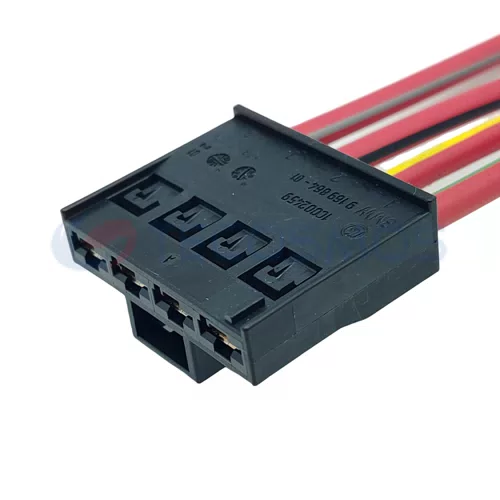 Waterproof Wire Connector Blower Cable Harness Automotive Enclosure Sensor for BMW 4-pin Female Plug CT4-0275M - image 3