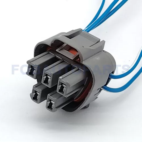 CT5-0005M Connector Wire 5pin Female for Hyundai Gas Pump Plug Gray - image 2