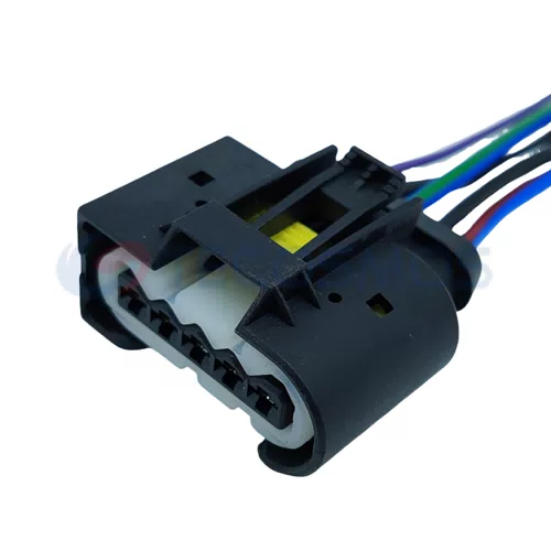 Automotive Ignition Coil Gasoline Fuel Pump Harness Plug Waterproof Shell Suitable for Mercedes Benz 5pin Female... - image 3