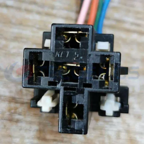 Car Connector For relay socket has 4 pins 5 pins and 5 pins CT5-0076M-1