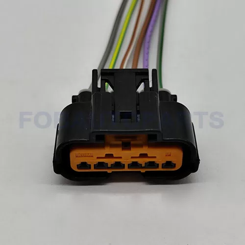 CT6-0003M-1 Connector Wire 6pin Female for Hyundai Reversing radar Bus Plug - image 2