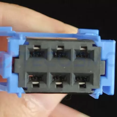 Car Connector For Peugeot blower resistance blue 6pin CT6-0017M-1