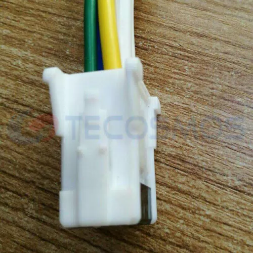Copper Contact Car Connector Blower Resistor White 6-Pin IP66 Nylon ABS Housing Adapter for Peugeot CT6-0017M-3 - image 3