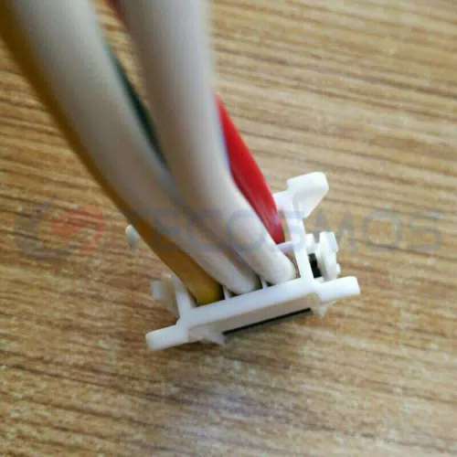 Copper Contact Car Connector Blower Resistor White 6-Pin IP66 Nylon ABS Housing Adapter for Peugeot CT6-0017M-3 - image 4