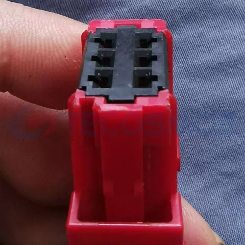 Car Connector For Peugeot blower resistance red 6pin CT6-0017M-4 - image 3