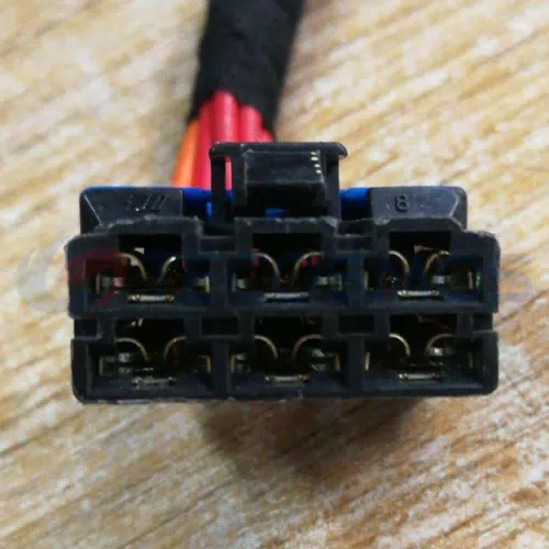Car Connector for Nissan 6-Pin Resistance Ignition Switch Copper Contact IP66 Rated Nylon ABS Housing Model CT6-0019M-1