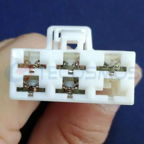 Car Connector For oil pump plug has 6 pins CT6-0019M-8