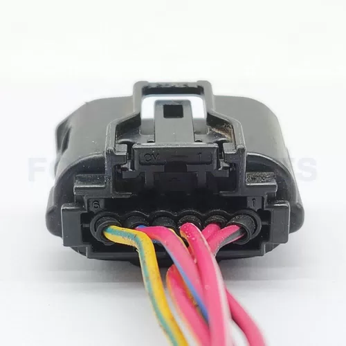 CT6-0026M Connector Wire 6pin Female for Toyota radar Plug MAF Mass Air Flow Plug Connector Pigtail - image 3