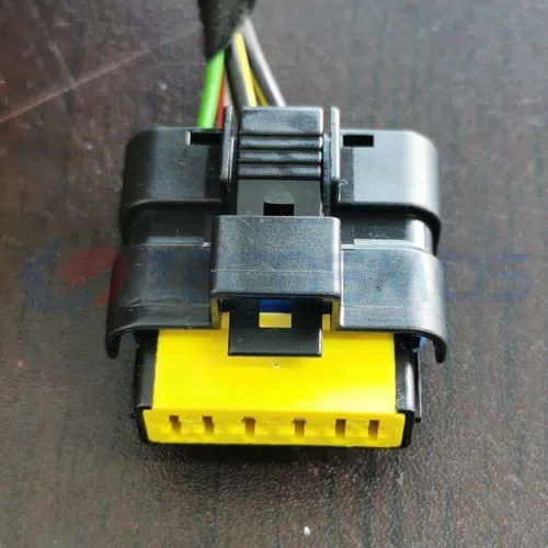 Car Connector For Peugeot gasoline pump plug with 4 wires and 6 pins CT6-0043M-5 - image 2
