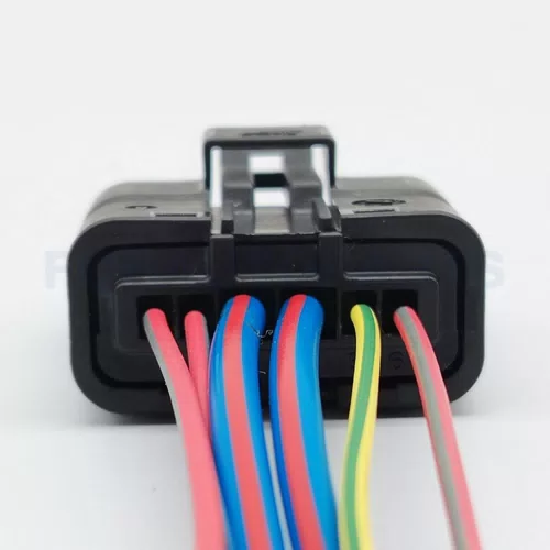 CT6-0043M-6 Connector Wire 6pin Female for Land Rover Jaguar Gas Pump Plug Thick Wire 211PC069S0149 - image 3