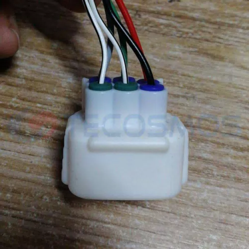 Copper Contact IP66 Rated Car Connector for 6-Pin Plug for Headlight & Air Conditioning Compressor CT6-0050M-1 - image 3