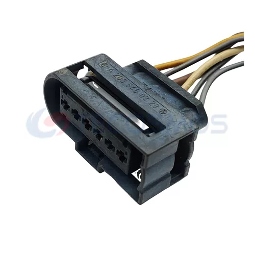 Waterproof Wire Connector Headlight Cable Harness Housing Connector Is Suitable for Mercedes-Benz 6pin Female CT6-0060M - image 3