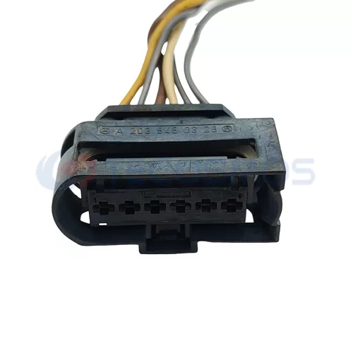 Waterproof Wire Connector Headlight Cable Harness Housing Connector Is Suitable for Mercedes-Benz 6pin Female CT6-0060M - image 4