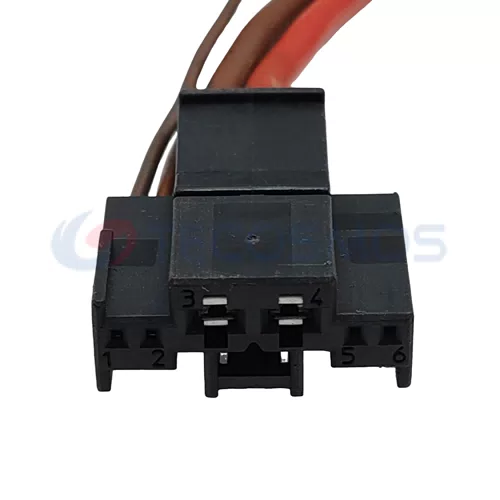 Waterproof Wire Connector Cable Harness Automotive Shell Connector Is Suitable for Mercedes-Benz 6pin Female CT6-0075M - image 2